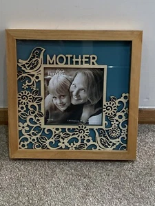 Flourish Photo Frame - Mother - 28cm - New - Enesco - Picture 1 of 3