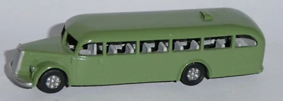 Mzz - Wkf- Per 25 Marchi Scala N 1:160 Antico Mercedes Benz Bus Verde Gut Tenuto - Immagine 1 di 4