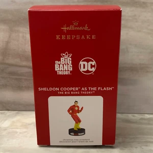 Hallmark Sheldon Cooper Como The Flash Talking Ornamento Theory Nuevo en Caja - Imagen 1 de 5