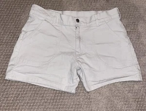 Patagonia Girls Teen Shorts Multiple Pockets Stretch Beige Size XXL (C8) - Picture 1 of 9