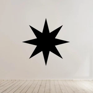 Star wall Decal Sticker for Car laptop Window Bumper Wall Truck - Picture 1 of 13