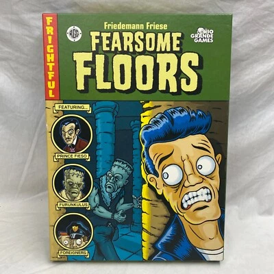 Fearsome Floors Board Game Rio Grande Games 2004 Unplayed EX/NM - Image 1 of 4