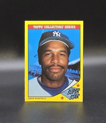 1986 Topps Woolworth's Super Stars DAVE WINFIELD Card #33 New York Yankees - Image 1 of 2