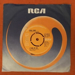 Perry Como- I Think Of You- El Condor Pasa- RCA Records 7” 1971 - Picture 1 of 2