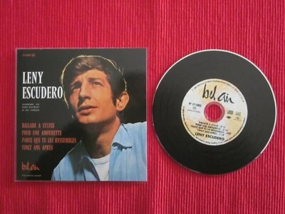 CD SINGLE EP LENY ESCUDERO BALLADE A SYLVIE POUR UNE AMOURETTE - Photo 1/2