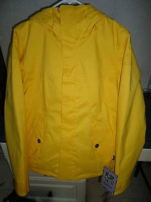 BURTON PENELOPE INSULATED JACKET WOMEN'S MEDIUM (M) CITRONELLA SRP $250 - Image 1 of 4