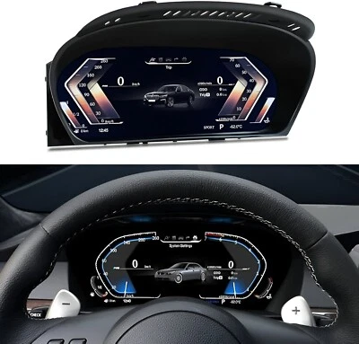 Cuadro de instrumentos LCD DigitaI velocímetro CCC para BMW Serie 5 E60 M5 2004-2009 Foto 1 de 4