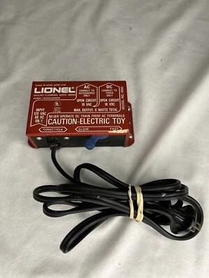 Transformador eléctrico DC escala HO Lionel pista no. 4550 Foto 1 de 4
