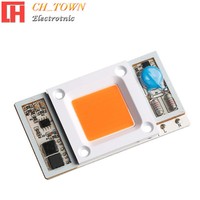 AC110V 50W CBO LED Full Spectrum 380-840nm lights Smart Driver Plant Grow Lamp