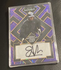 🔥2023 Wild Card Purple Scope Auto Mania Enrique Bradfield Jr. AUTO 1/8🔥