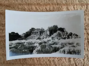 ROCK FORMATION,YELLOWSTONE,1938.VTG 4.7" x 2.7" PHOTO*X2/6 - Picture 1 of 2