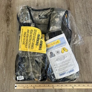 Stearns Floatation Hunting Vest USCG Approved Camo Life Jacket Adult L/XL TYPE 3 - Picture 1 of 11