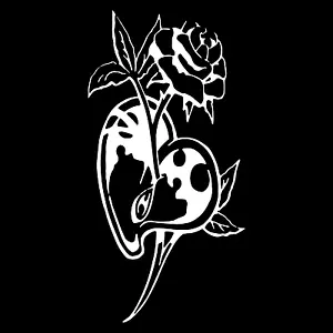 Heart Flower Cute Pretty Love Car Truck Window Wall Laptop Vinyl Decal Sticker. - Bild 1 von 2