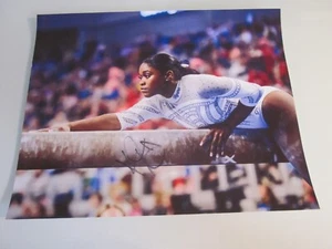 KIYA JOHNSON 2024 LSU GYMNASTICS NATIONAL CHAMPIONS SIGNED BEAM PHOTO ๐๐๐๐ฏ - Picture 1 of 7