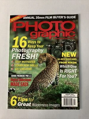 Petersen's Photographic Magazine January 2005 - Camera, Photography - Image 1 of 3