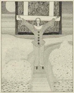 John Jack VRIESLANDER STERBENDE MARIONETTE JUGENDSTIL 1914 - Bild 1 von 1