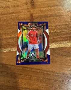 Jota Silva 2024-25 Panini Select EPL Multicolore Rosso Bianco Prizm SP Rookie NRMT+ - Foto 1 di 2