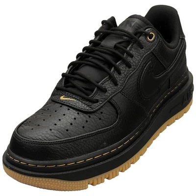 Nike AIR FORCE 1 LUXE Herren Fashion Sneaker Schwarz - 44 EU