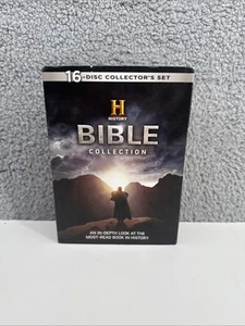 History Bible Collection (DVD, 2015, 16-Disc Set) Good Condition See Pictures - Imagen 1 de 16