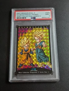PSA 9 Dragon Ball Z Amada Hero Collection No.320 Carddas - Picture 1 of 2
