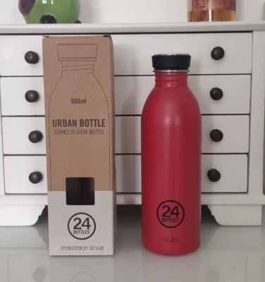 Borraccia extra leggera, acciaio inossidabile, 500 ml BPA free marca 24 Bottles - Immagine 1 di 3