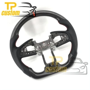 Black Carbon Fiber Steering Wheel fit for Honda 10th Gen Civic Si MK10 European - Bild 1 von 8