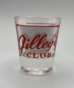 Vintage Mickey Gilley’s Club SHOT GLASS Johnny Lee’s Club Pasadena Texas 1980’s - Picture 1 of 7