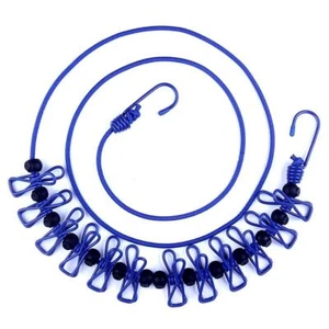 Portable Travel Clothesline Adjustable Elastic Travel Camping Retractable Clo... - Picture 1 of 7