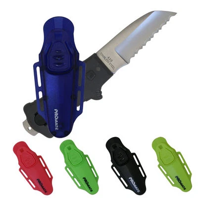 Promate Stainless Serrate Blunt Scuba Dive Snorkeling Mini BC BCD Backup Knife