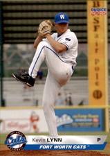 2005 Fort Worth Cats Choice #9 Kevin Lynn North Augusta South Carolina SC Card