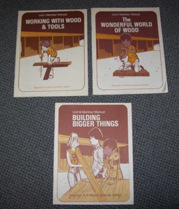Vintage 4-H Wood Science Series Project - Units I, II, III - Woodworking 1982/3 - Picture 1 of 13