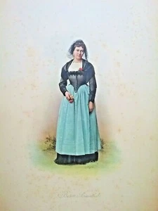 1896 SVIZZERA COSTUMI BERN SIMMENTHAL - Imagen 1 de 1