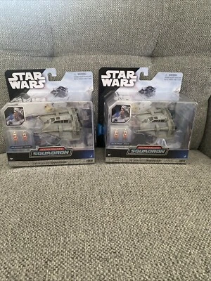 Star Wars Micro Galaxy Squadron Luke Skywalker's Snow Speeder #0038 Serie 2 Foto 1 de 4