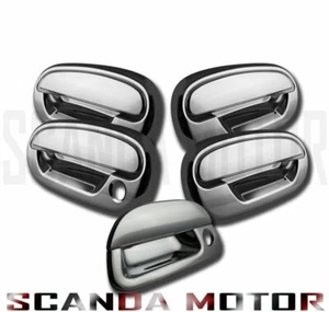 Cubierta de manija de puerta cromada para Ford F150 97-03 cubierta de manija de puerta trasera - Imagen 1 de 1
