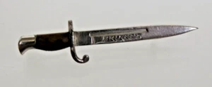 Vintage WW1 Sweetheart Bayonet Pin Brooch - Brugge - Picture 1 of 4