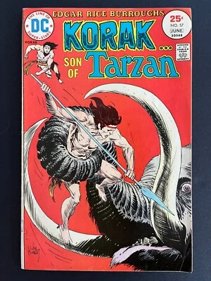 Korak Son of Tarzan #57 (DC, 1974, VF) COMBINE ORDERS FOR FREE SHIPPING - Image 1 of 2