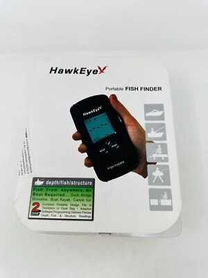 Hawkeye F33P Portable Fish Finder Handheld w/Sonar Sensor (Transducer) -OPEN BOX - Image 1 of 4
