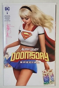 ACTION COMICS PRESENTS: DOOMSDAY SPECIAL #1 SIGNED NATHAN SZERDY in PINK - NM 🔥 - Bild 1 von 1