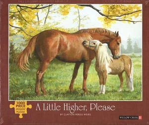Little Higher Please 1000 Piece Puzzle - Clayton Persis Weirs - Picture 1 of 1