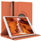 For Apple IPAD Air 2 Case 360° Degree Tablet Case Smart Faux Leather Orange