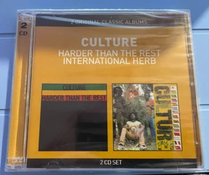 Culture Harder Than The Rest/International Herb 2-CD NEW SEALED 2012 Reggae - Picture 1 of 4