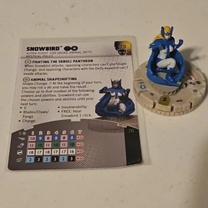 Marvel Heroclix SNOWBIRD/Tarjeta - 046 - Juego Pantera Negra SUPER RARO - Imagen 1 de 6