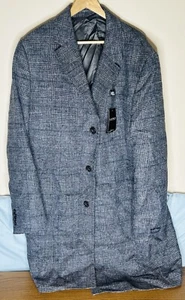 Ralph Lauren Herren Luther Luxus Mischung Mantel BW Glenn kariert 48L Neu mit Etikett - Bild 1 von 7