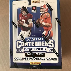 2021 Panini Contenders Draft Picks College Football Sealed Blaster Box - Picture 1 of 3