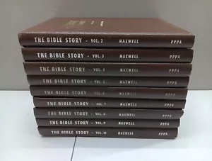 Die Bibel Geschichtenbuch Set Bände 2-9 braun Hardcover Arthur Maxwell - Bild 1 von 2