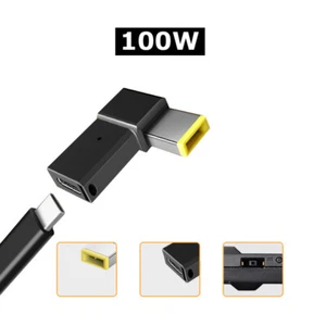 USB 3.1 Type-C auf DC PD Ladekabel Adapter für IBM Lenovo ThinkPad Schnell Lade - Bild 1 von 6