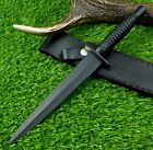 Beautiful Hand Forged D2 Steel Powder Coated Blade Hunting Dagger Knife Ex-3251