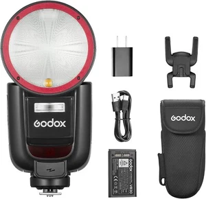 GODOX V1 ProN V1Pro N TTL HSS Li-ion Battery Round Head Flash for Nikon Camera - Picture 1 of 8