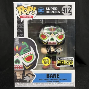 Funko Pop DC Heroes 412 Bane Entertainment Earth Glow Vinyl Figur + Protector - Bild 1 von 13