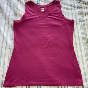 Lucy tech Pink Training Sleeveless Tank Top Size Large - New